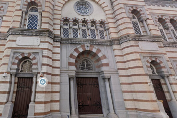 Sinagoga di Liegi esterno