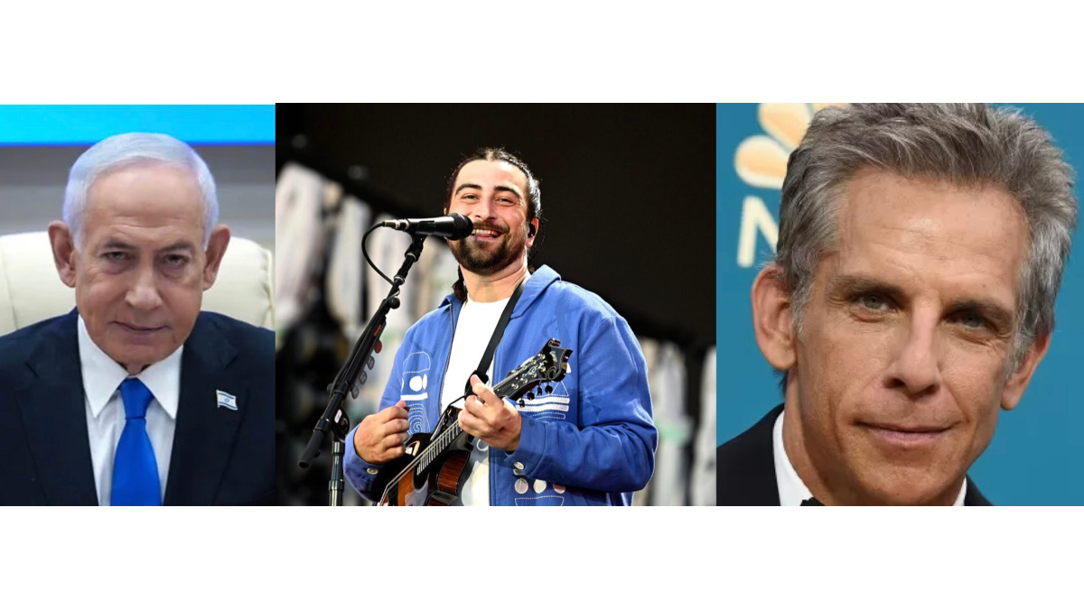 Nella foto, da sinistra Netanyahu, Kahan e Stiller