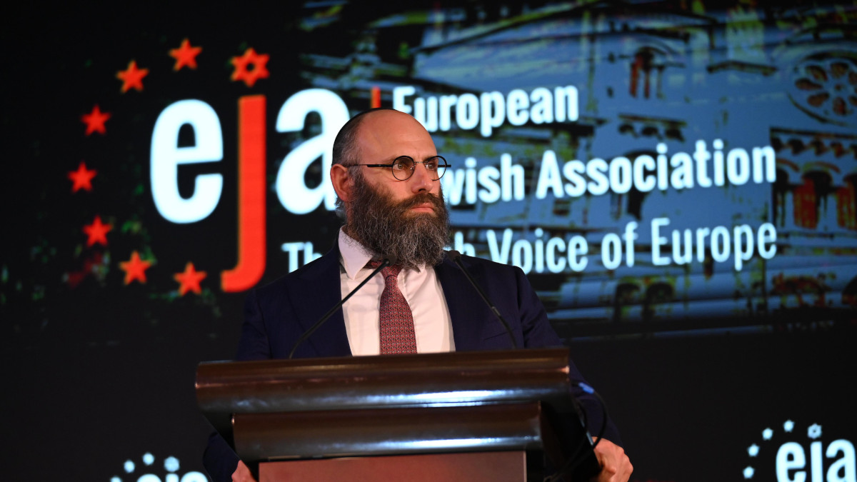 rav Menachem Margolin, chairman EJA