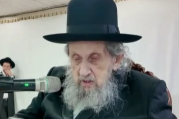 Rav Dov Lando, leader del partito Degel HaTorah