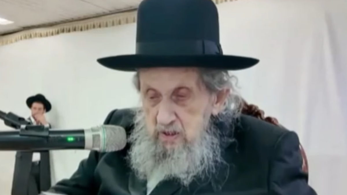 Rav Dov Lando, leader del partito Degel HaTorah