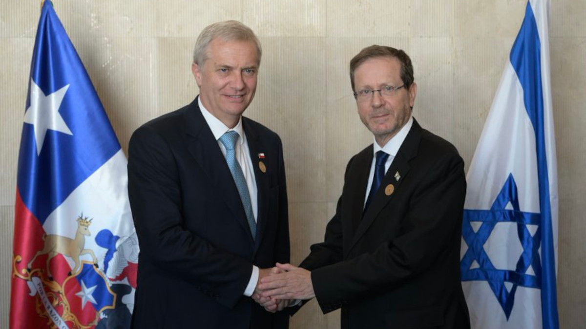 José Antonio Kast e Isaac Herzog