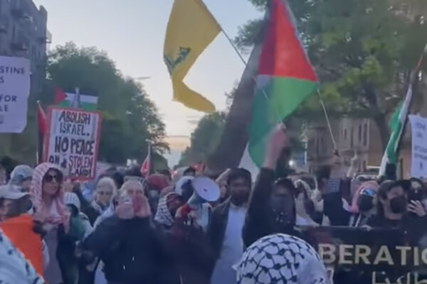 Manifestaizone propalestinese antisionista a Brooklyn l'11 maggio 2026