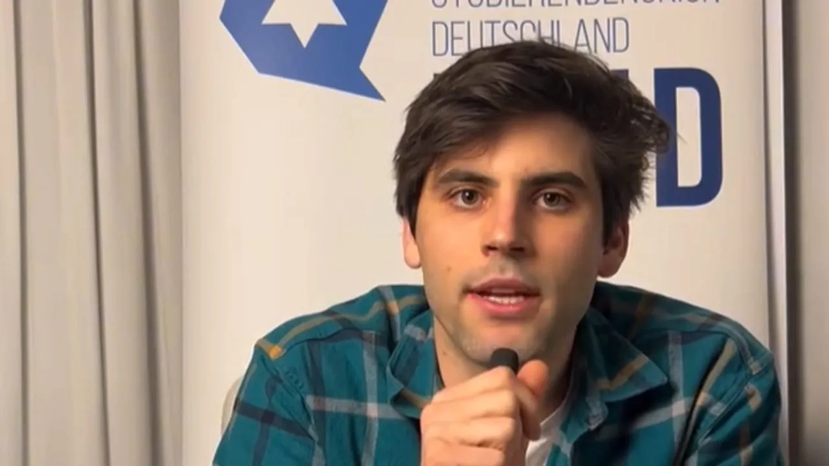 Ron Dekel, presidente dell'Unione giovani ebrei della Germania