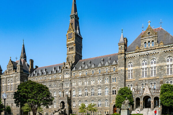 Ingresos della Georgetown University a Washington