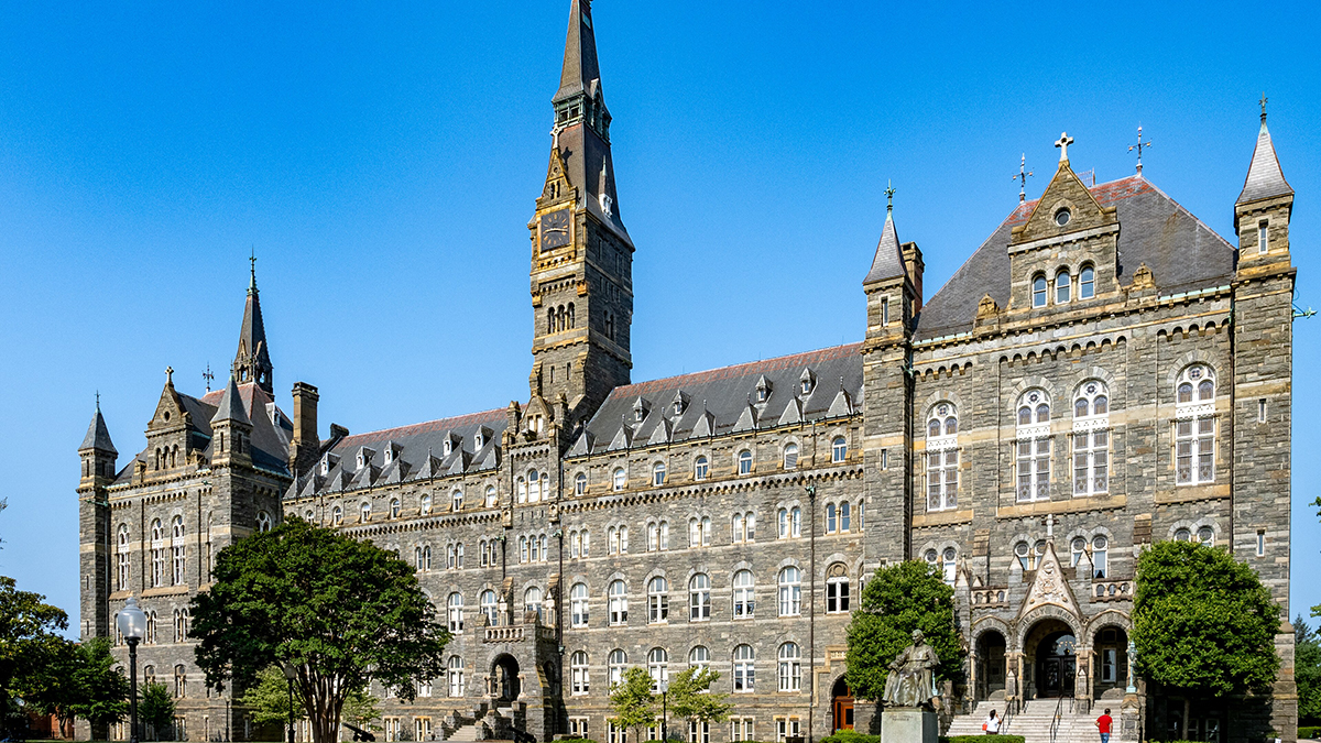 Ingresos della Georgetown University a Washington