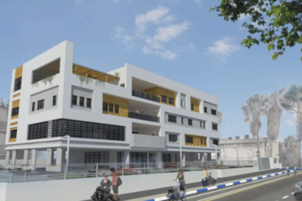 Rendering del centro di riabilitazione dell'IDF