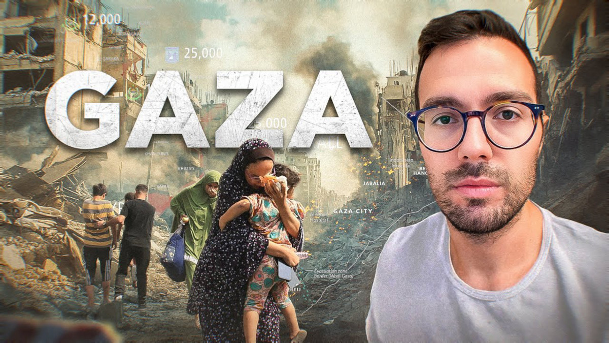 Immagine di vidoe di Nova Lcetio su gaza