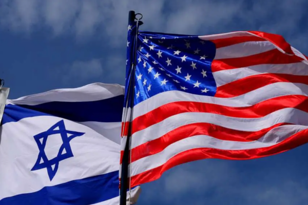 Bandiere Israele e Usa