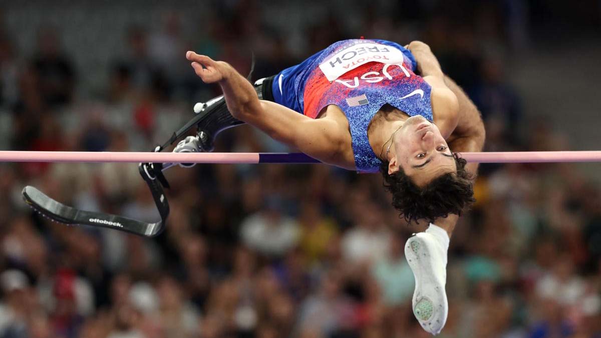 Il campione paralimpico Ezra Frech