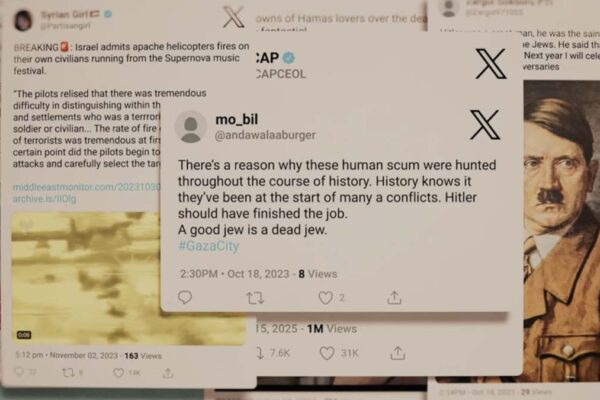 Messaggi social contro ebrei