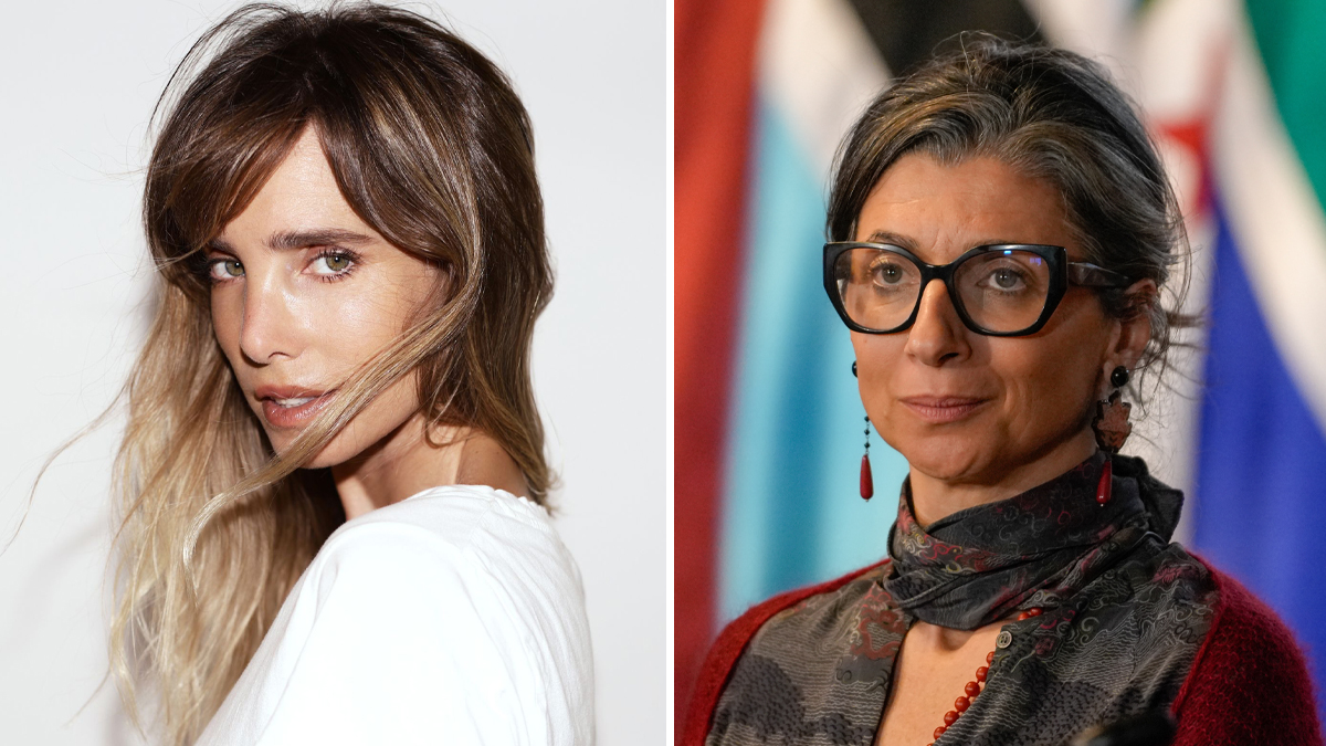 Da sinistra Sarai Givati e Francesca Albanese